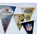 15'(6 Pennants On) Custom Printed Pennant Strings-2 Sides